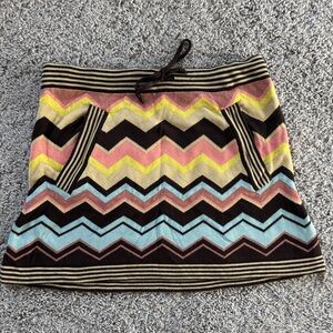 Missoni For Target Knit Mini Skirt XS
